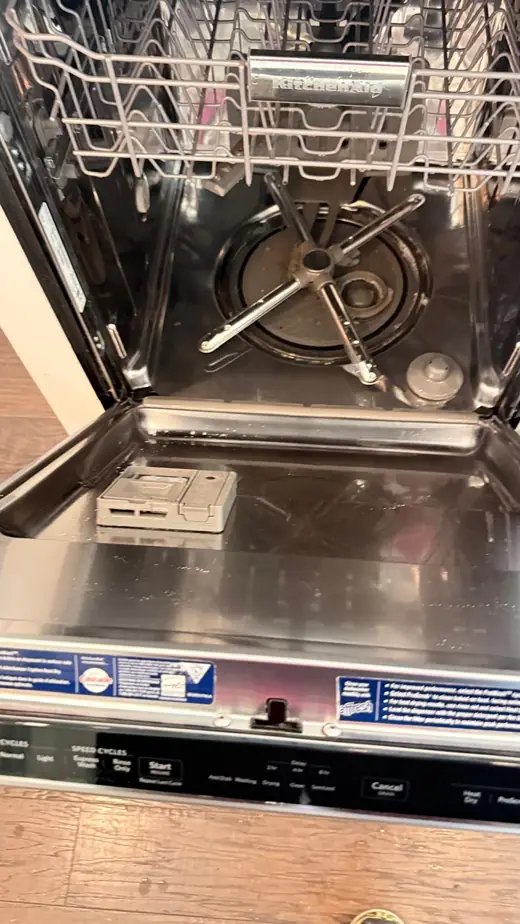 Dishwasher cleaned — Wexi Cleaning work in Lawrenceville GA