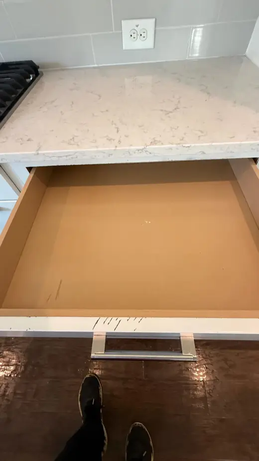 Clean kitchen drawer — Wexi Cleaning, Lawrenceville GA